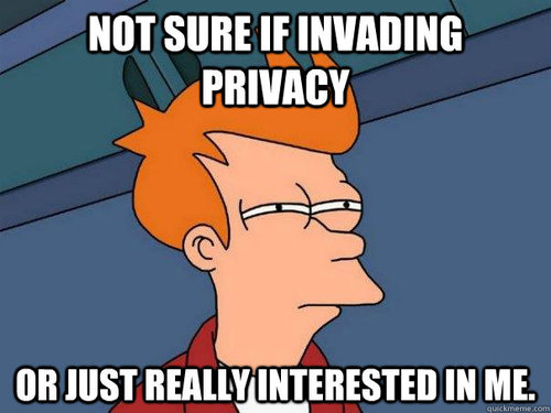 Privacy memes - futurama fry
